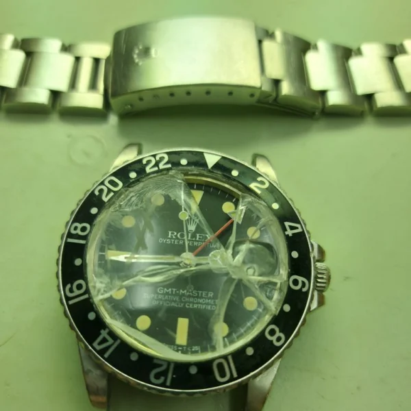 Rolex GMT-Master 1675 · ανοιχτή κάσα πριν το service