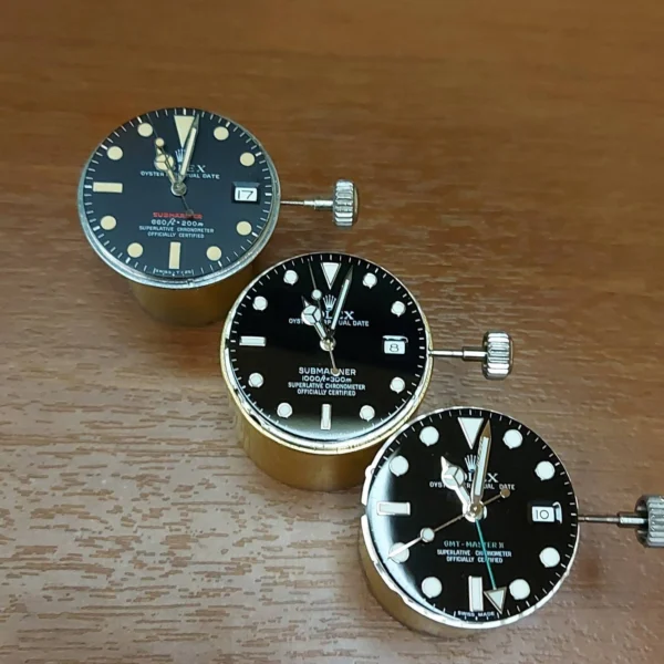 Καντράν και μηχανισμοί Rolex · αναπαλαίωση