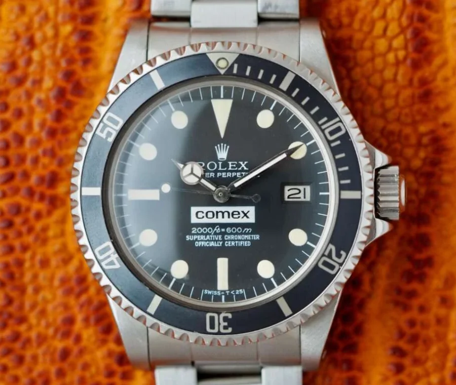 Rolex Sea-Dweller Comex μετά τη στεγανοποίηση